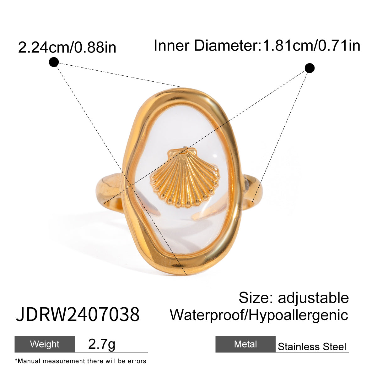Sea Shell Ring