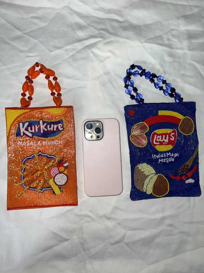 Blue Lays Bag – Elegant Blue Handbag for Women