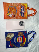 Blue Lays Bag – Elegant Blue Handbag for Women