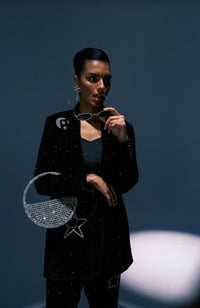 Just Go With The Bow Silver Earrings