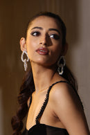 Chain link Silver earrings