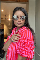 Flower On My Sleeves Floral Shirt for Women