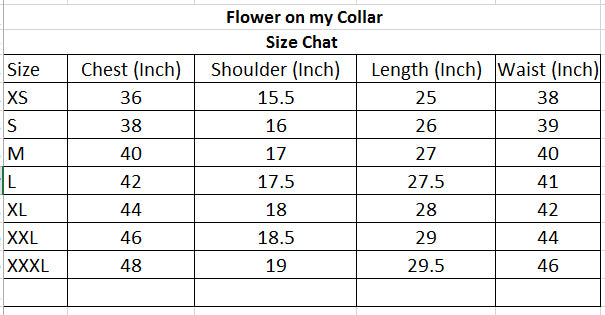 Flower on my Collar