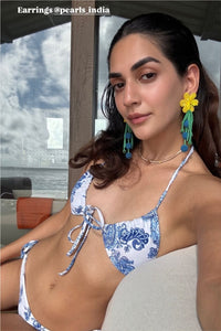 Happy Holidays earrings