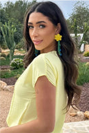 Happy Holidays earrings