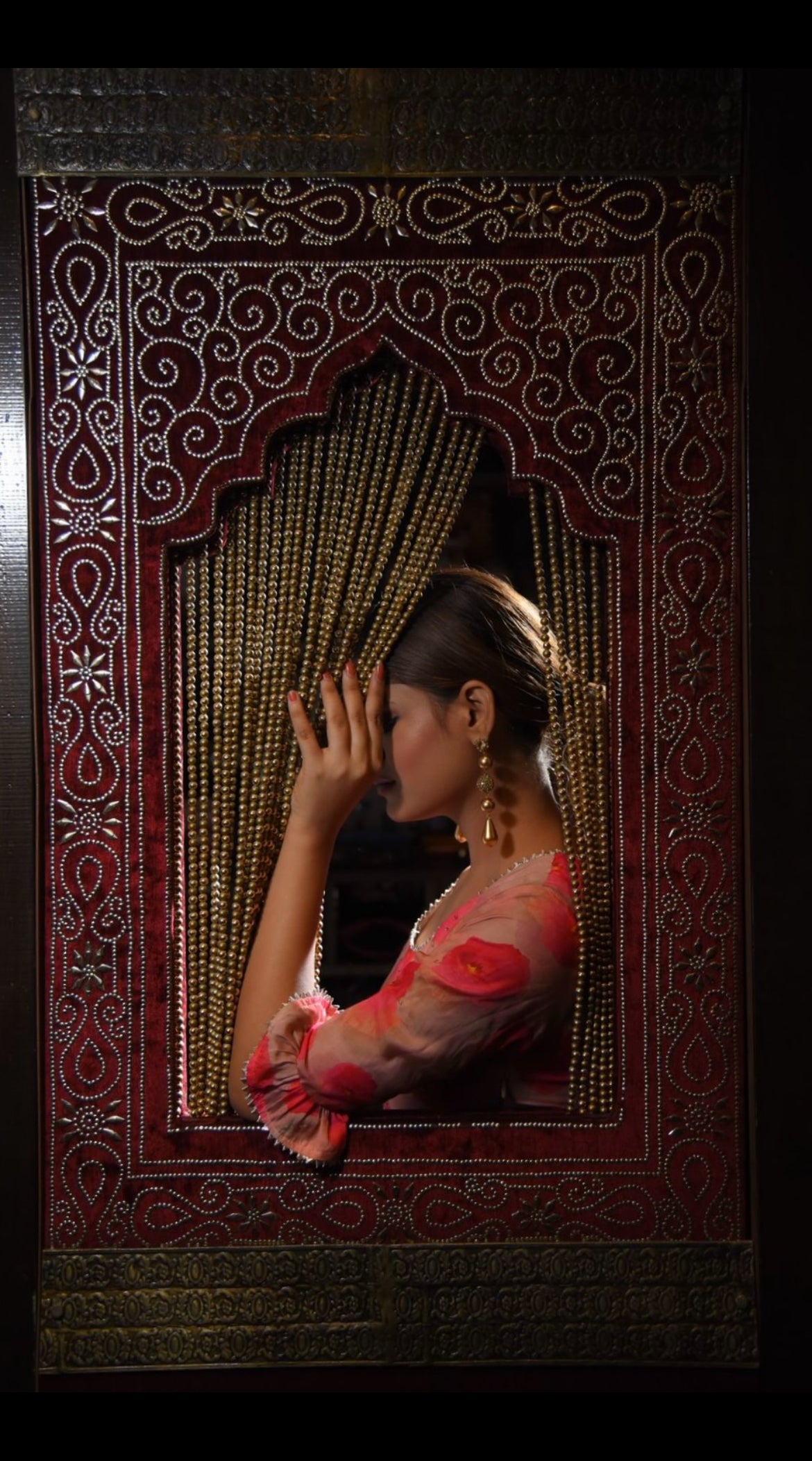 Golden Drop Earrings – Bold Is Gold Pearl Danglers