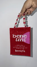Benetint Bag – Elegant Red Beaded Purse for Women