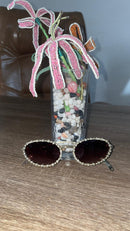 Party Glam Glasses – Stylish Crystal Sunglasses for Women