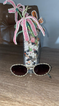 Party Glam Glasses – Stylish Crystal Sunglasses for Women
