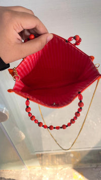 Cheetos Bag – Stylish Plush Bag & Beaded Pouch for Women