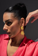 Roped Stone Earrings