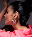 Star Silver Earring for Women – Starlight Elegant Jewelry