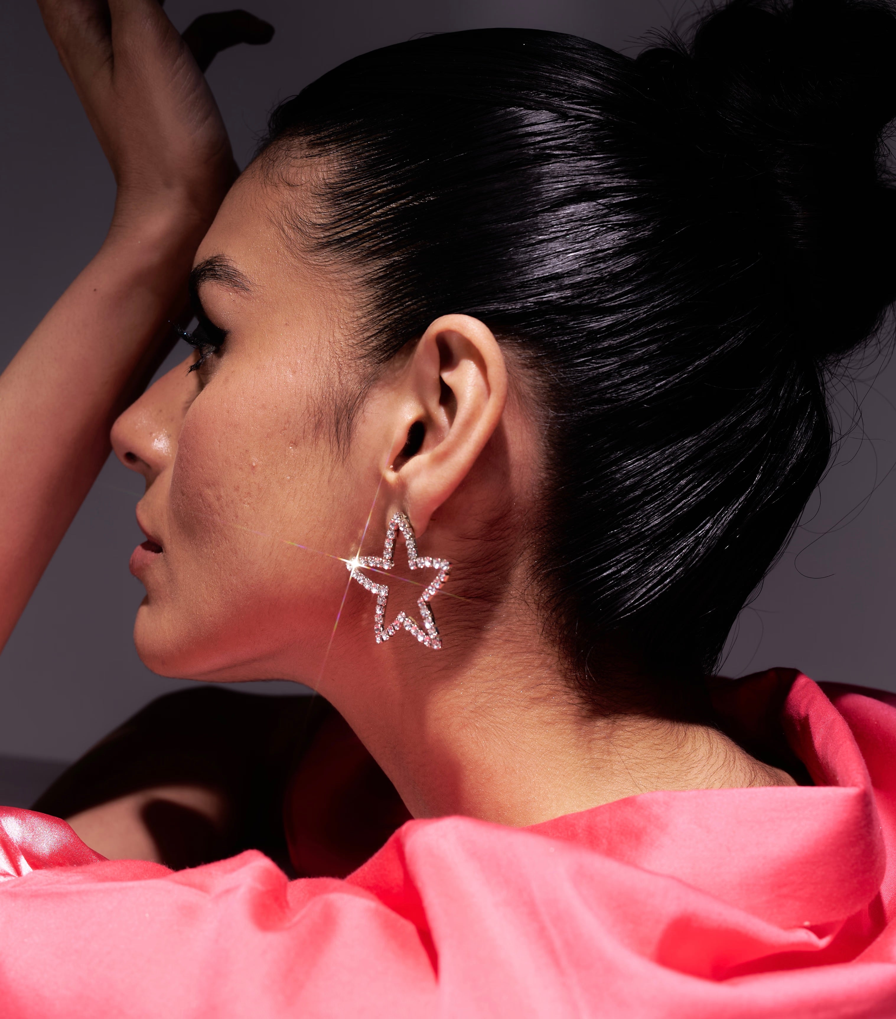 Star Silver Earring for Women – Starlight Elegant Jewelry