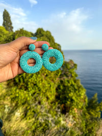 Bead Donuts – Beaded Donut Shape Earrings for Trendy Looks